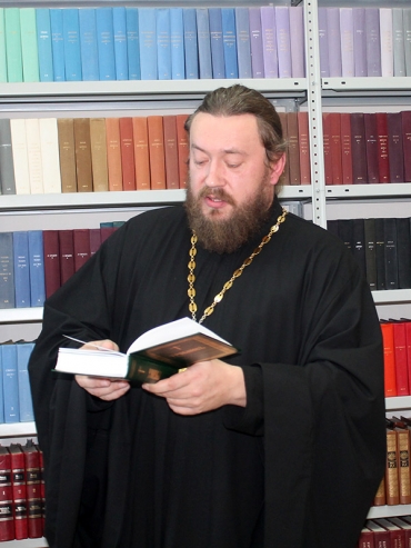 В гимназии прошла беседа о Таинствах и обрядах Православной Церкви