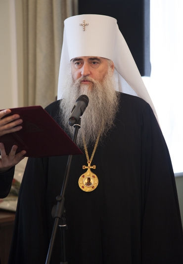 Приветственное слово Митрополита Саратовского и Вольского Лонгина участникам празднования 10-летия гимназии