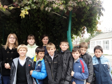 11 октября 2013 года гимназисты побывали в Саратовском дендрарии
