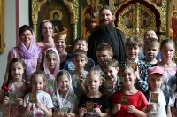 Воспитанники лагеря побывали в мужском монастыре