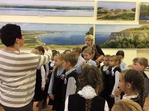 Первоклассники посетили выставку &laquo;Красота природы родного края&raquo;
