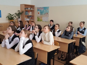 Гимназисты стали участниками кинолектория &laquo;Сила духа&raquo;