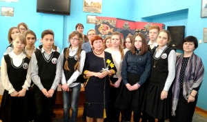 Гимназисты встретились с российским поэтом С.В.Кековой