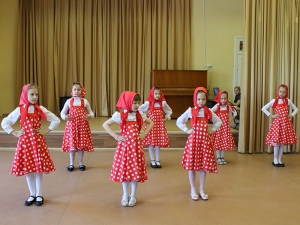 Отчетный концерт творческого коллектива гимназии «Русские узоры»