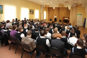6 февраля 2014 года состоялось выступление воспитанниц Саратовского Межъепархиального Женского Духовного Училища