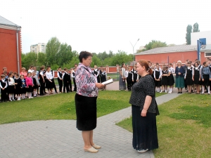 В гимназии прошла учебная эвакуация