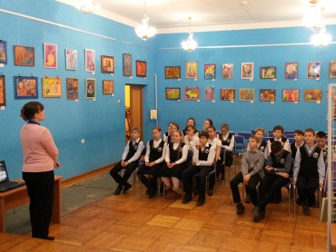 Гимназисты посетили библиотеку имени А.С.Пушкина
