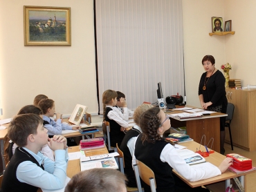 В 4 классе прошел урок по литературному чтению