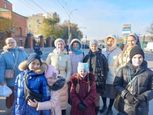 Педагоги и гимназисты приняли участие в Крестном ходе