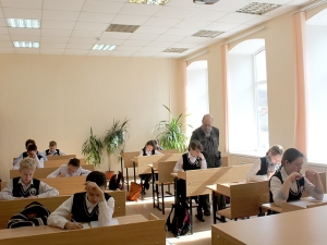 Гимназисты приняли участие во Всероссийских проверочных работах