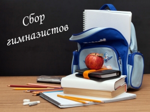 Общий сбор гимназистов