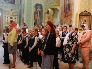 Гимназисты приняли участие в Божественной Литургии