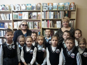 Первоклассники посетили детскую библиотеку № 35