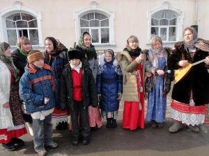 23 февраля 2014 года педагоги и учащиеся гимназии приняли участие в детском зимнем празднике