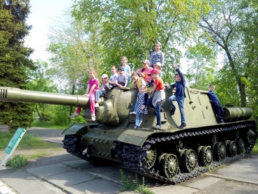 Первоклассники посетили Парк Победы на Соколовой горе