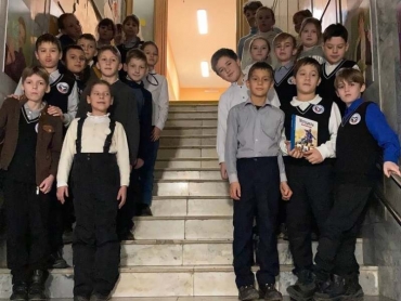 Учащиеся 4 класса посетили библиотеку имени А.С. Пушкина