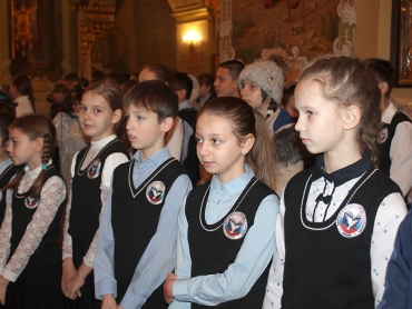 Гимназисты приняли участие в Божественной литургии