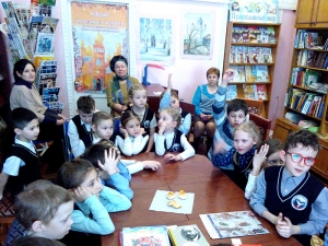 Первоклассники приняли участие в мероприятии &laquo;Жаворонки &ndash; сорок Севастийских мучеников&raquo;