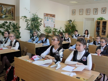 Гимназисты познакомились со строением растительной клетки