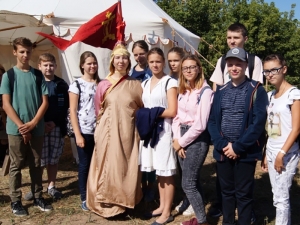 Гимназисты приняли участие в фестивале «Укек. Один день из жизни средневекового города»