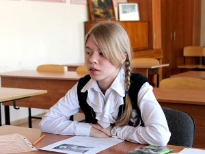 Гимназисты приняли участие в итоговом собеседовании по русскому языку