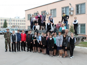 12 сентября 2014 года гимназисты совершили экскурсию по ОМОН ГУ МВД России