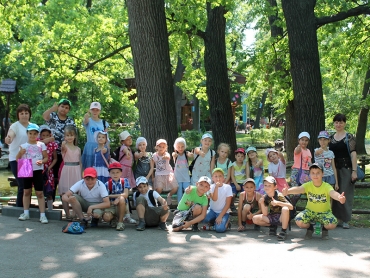 Воспитанники лагеря побывали в парке аттракционов «Лукоморье»