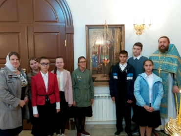 Гимназисты приняли участие в Божественной Литургии