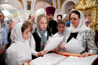 Гимназисты приняли участие в архиерейском богослужении