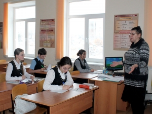 В гимназии прошли открытые уроки по русскому языку и литературе