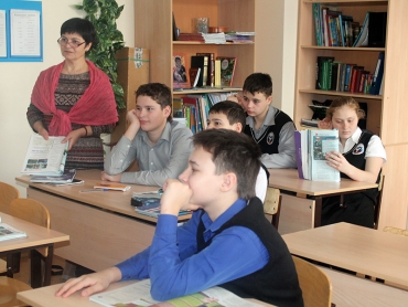 В 7 классе прошел конкурс диалогов по английскому языку