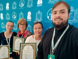 Педагоги гимназии приняли участие в церемонии награждения победителей и лауреатов конкурса «Серафимовский учитель – 2021/2022»