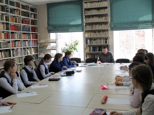 Гимназисты приняли участие в мастер-классе по теории стихосложения