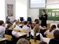 В гимназии прошли открытые уроки для будущих педагогов