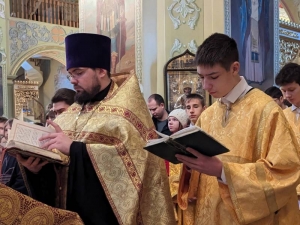 Гимназисты помолились о здравии Святейшего Патриарха Кирилла