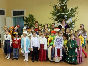 9 января 2015 года в гимназии прошел Рождественский праздник