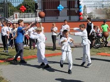 В гимназии прошел V спортивный епархиальный фестиваль «ГТО-ника»