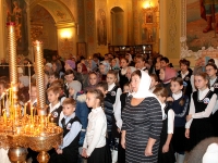 Педагоги и гимназисты приняли участие в Божественной литургии