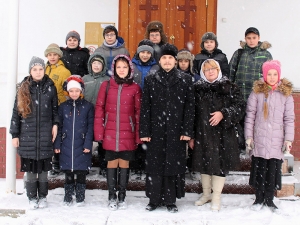Гимназисты посетили Спасо-Преображенский мужской монастырь