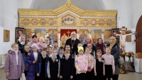 Гимназисты посетили храм 40 Севастийских мучеников