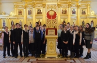 Гимназисты посетили музей истории Саратовской митрополии