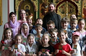 Воспитанники лагеря побывали в мужском монастыре