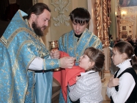 4 декабря 2014 года гимназисты приняли участие в Божественной литургии