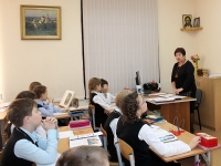 В 4 классе прошел урок по литературному чтению