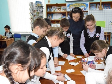 Учащиеся 4 класса посетили мероприятие, посвященное Дню многодетной семьи