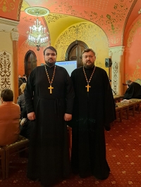 Директор и духовник гимназии приняли участие в работе XXXI Международных Рождественских образовательных чтений