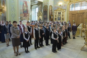 Гимназисты приняли участие в Божественной Литургии