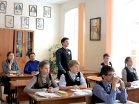 В 7 классе прошел открытый урок по алгебре