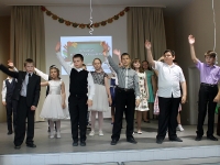 Учащиеся 4 класса попрощались с начальной школой