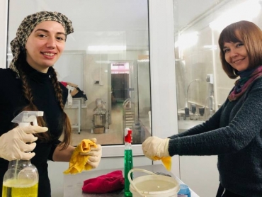 Субботник в лагере &laquo;Солнечный&raquo;